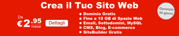 Hosting Tutto Incluso - Garanzia 30 giorni