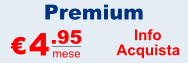 Premium Hosting a soli 4.95 euro al mese